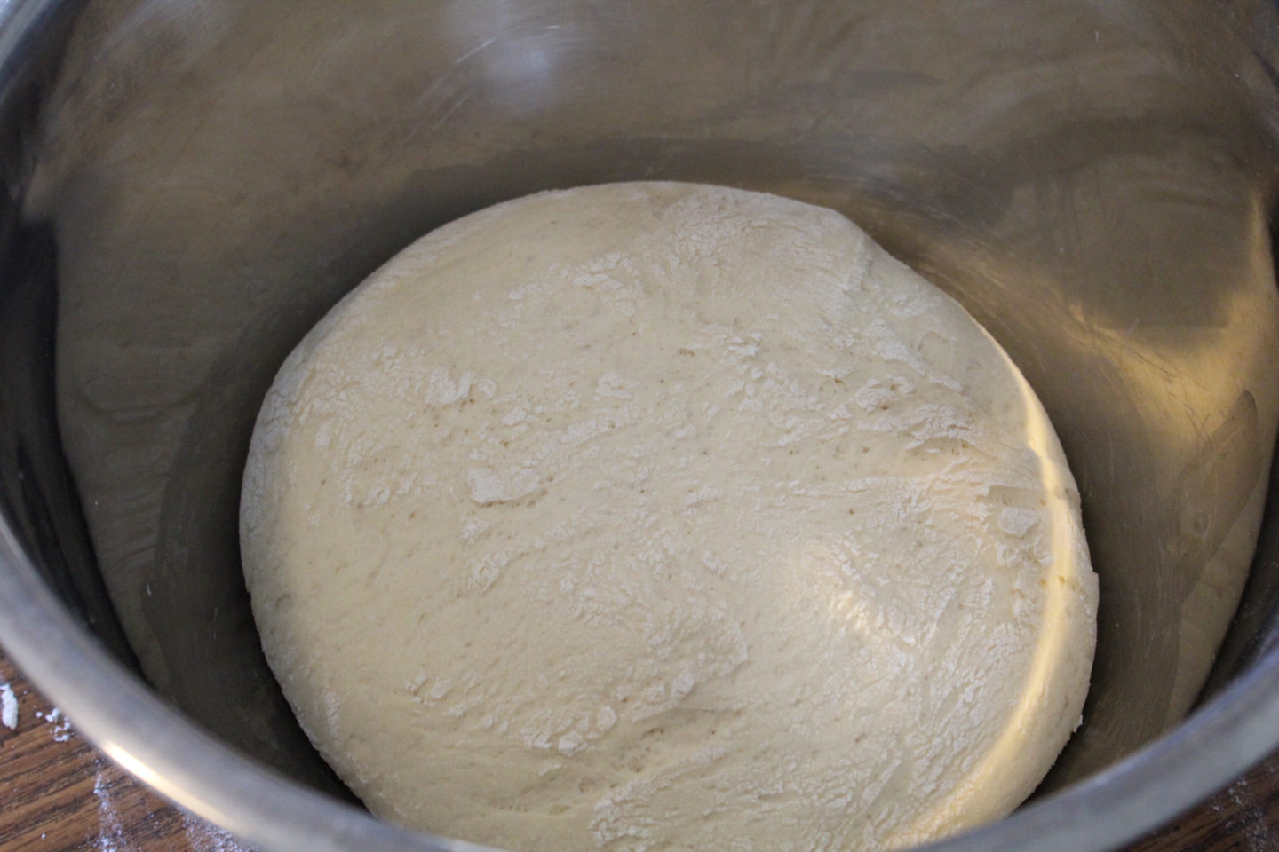 Post rise dough for the most perfect homemade soft pretzel bites